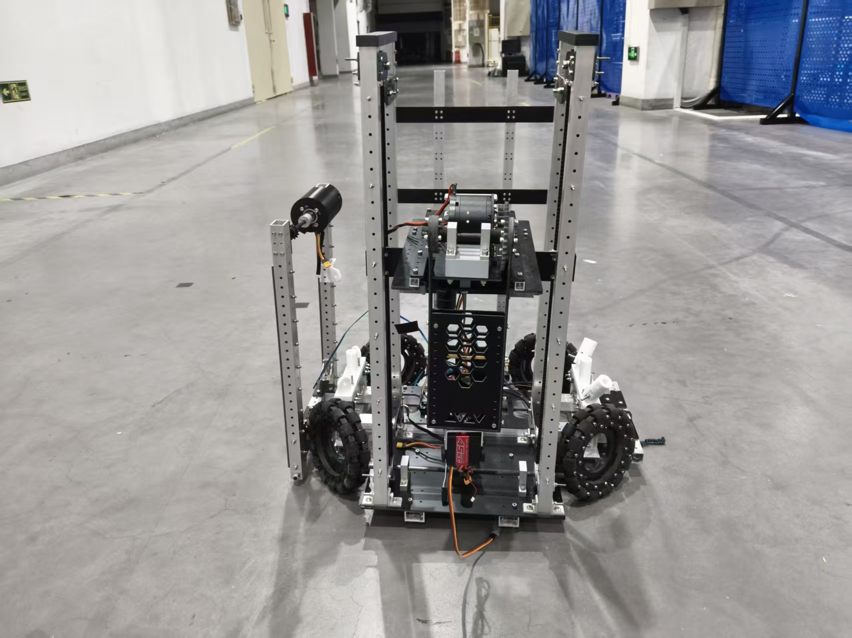 Robocon mechanical vehicle prototype